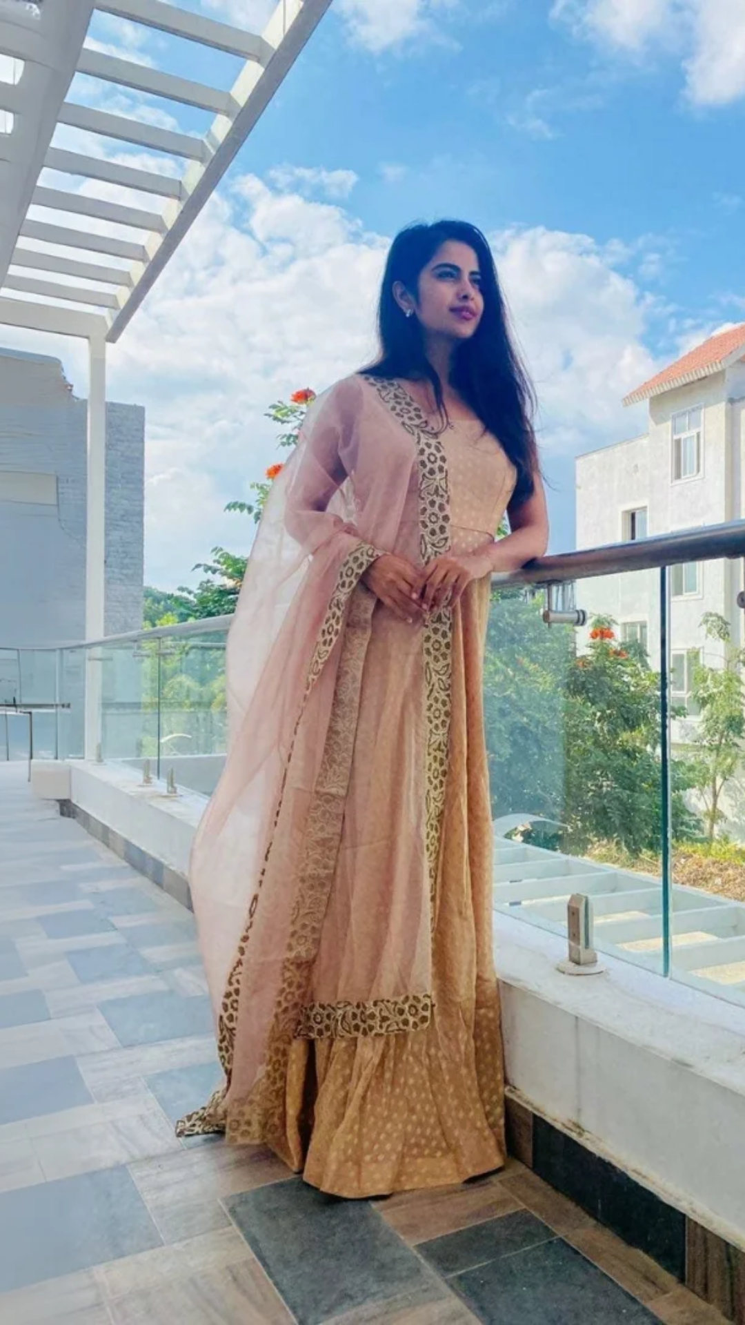 Cloudy Sky at Daylight Landscape Phone Wallpaper